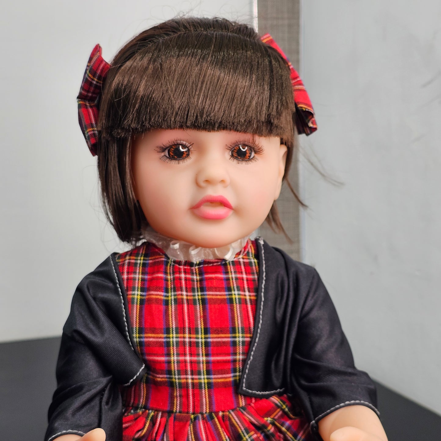 55cm Baby Silicone Doll – Lifelike Real Baby with Accessories | Bacha Toys