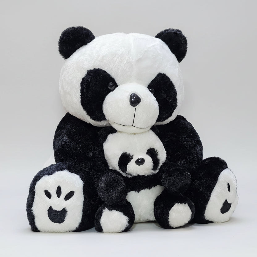 Double Panda – 55cm Plush Toy | Bacha Toys