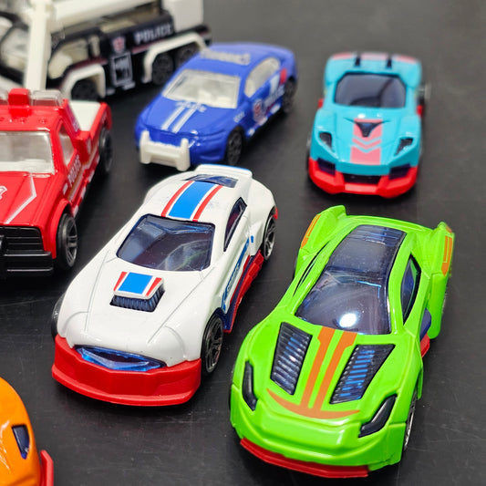 Alloy Model Die-Cast Car Series – 10 Pcs Set | Premium Metal Toy Cars for Kids | Bacha Toys
