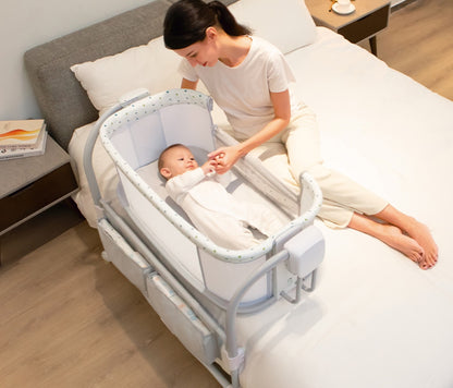 Deluxe 3-in-1 Bassinet – Smart, Safe & Comfortable Baby Cradle | Bacha Toys