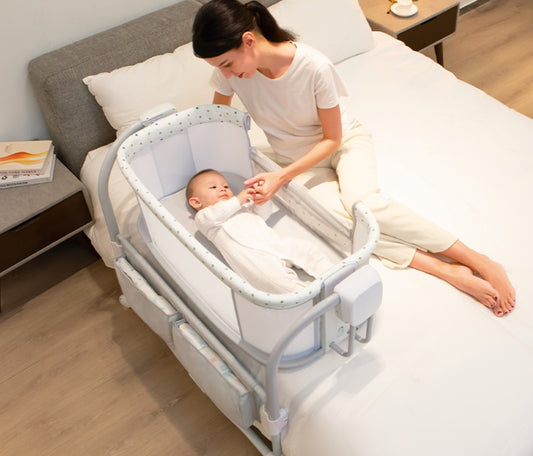 Deluxe 3-in-1 Bassinet – Smart, Safe & Comfortable Baby Cradle | Bacha Toys