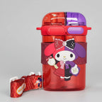 2-in-1 Kids Water Bottle 600ml – Straw & Sipper