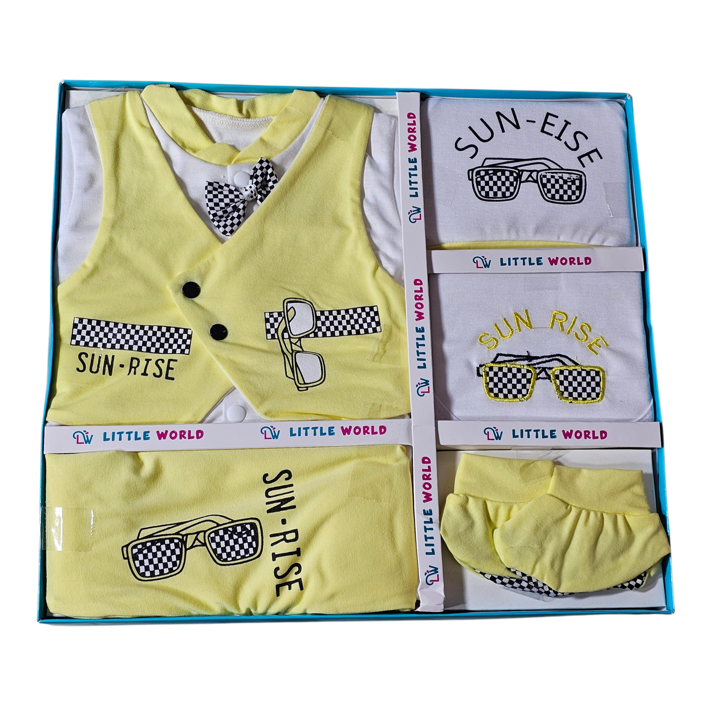 Little World Newborn Baby Gift Box Set – Essential Baby Clothing | Bacha Toys