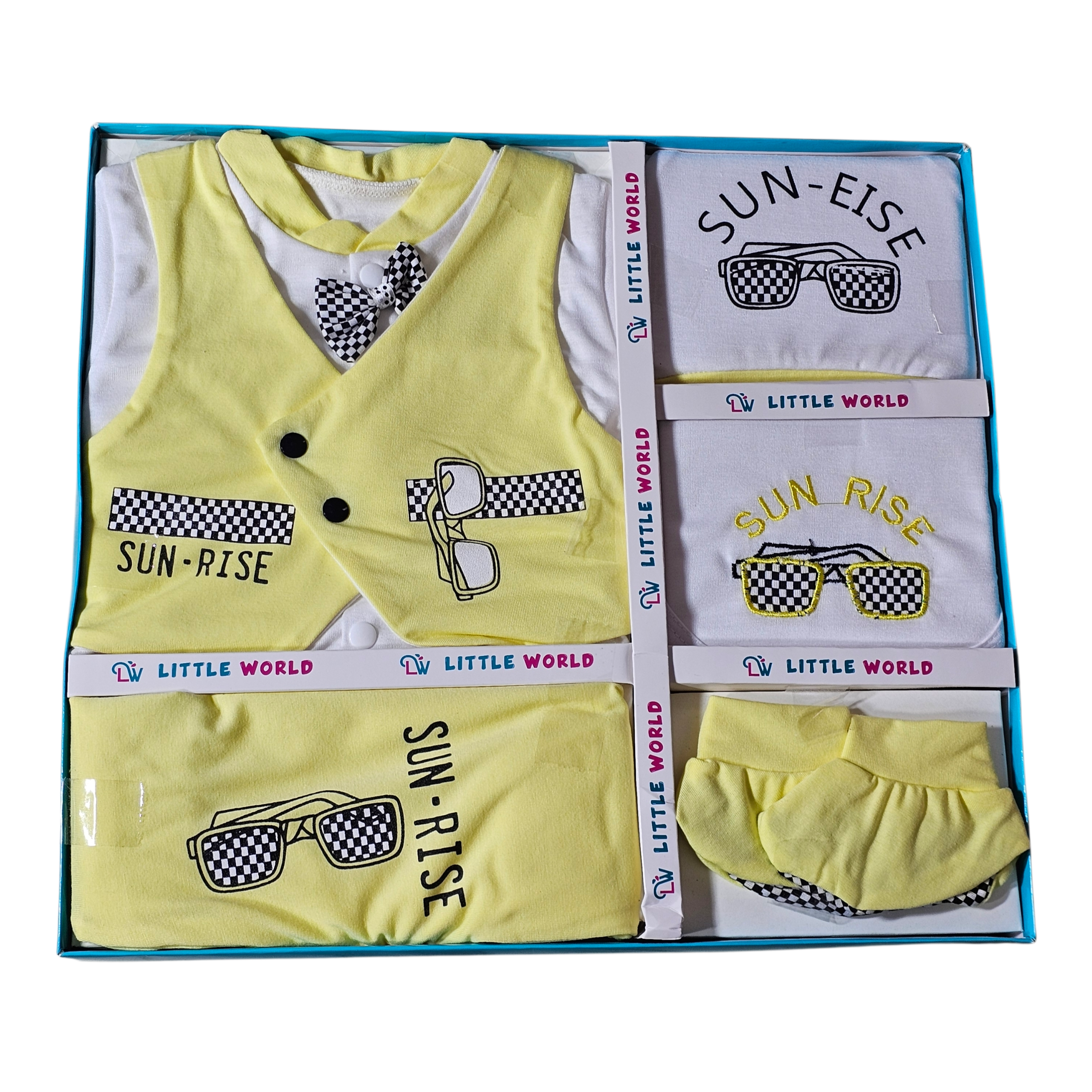 Little World Newborn Baby Gift Box Set – Essential Baby Clothing | Bacha Toys