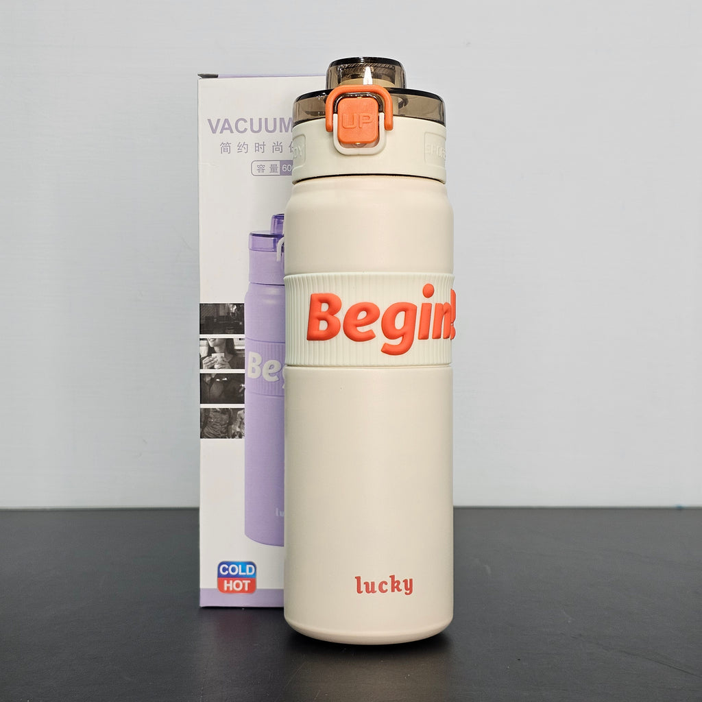 Vacuum Cup 600ml – Hot & Cold Insulated Water Bottle