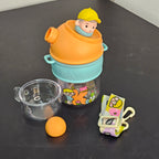 500ml Kids Water Bottle with Cup – Portable & Practical