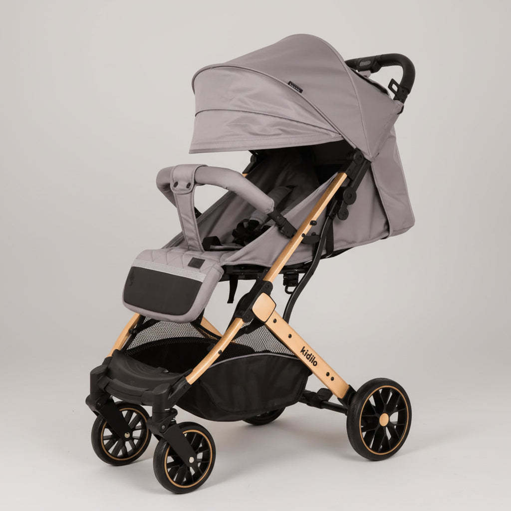 Kidilo K10G Baby Stroller & Pram – Lightweight Travel Stroller