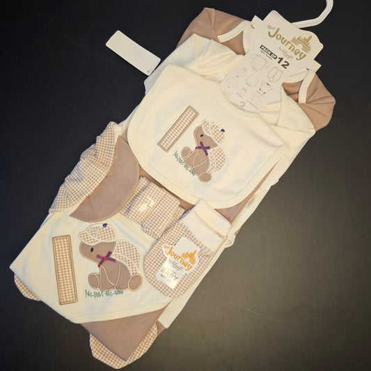 12-Piece Journey Baby Starter Set – Complete Newborn Essentials | Bacha Toys