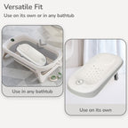 Folding Baby Bath Bed – Newborn Bath Support Seat (Up to 10kg)