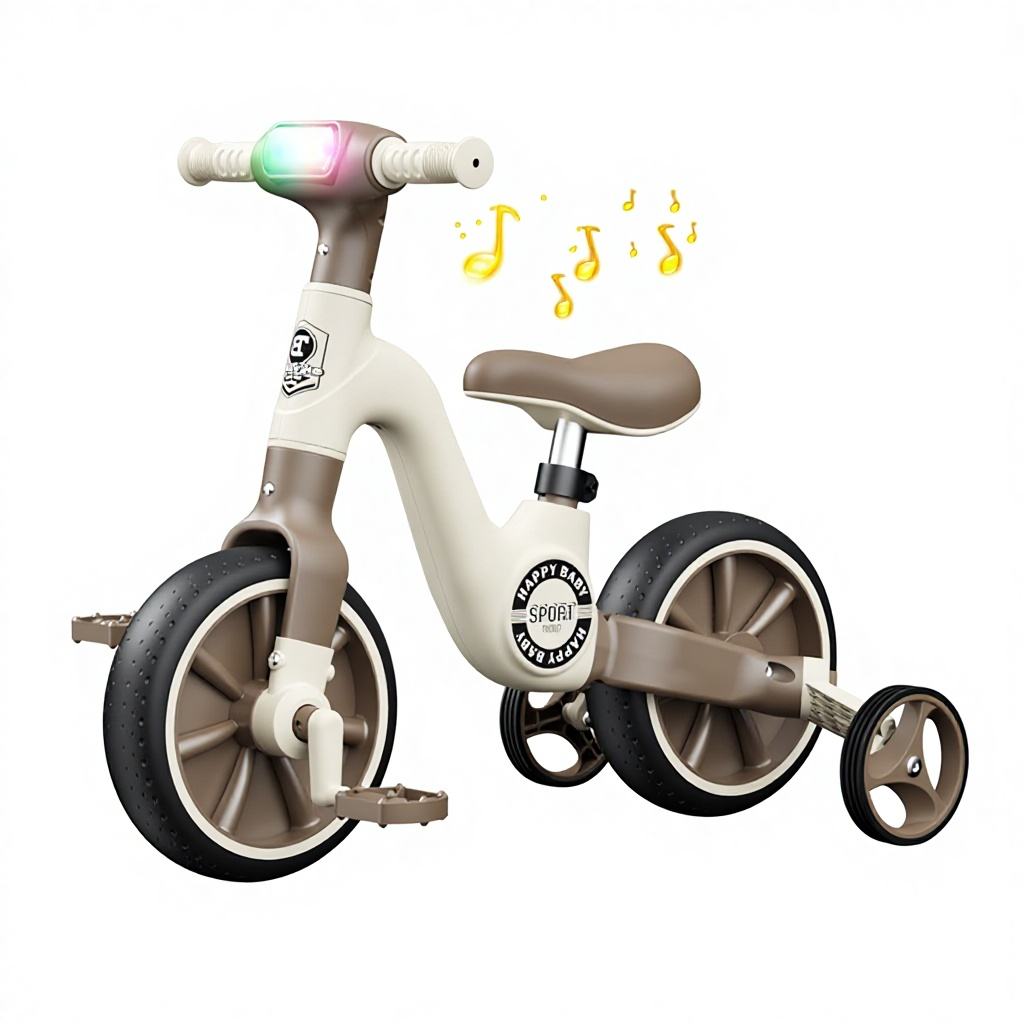 Anti-Rollover Sliding Tricycle Balance Car – 3 Wheeler Kids Bike
