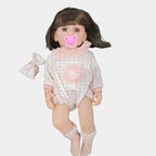55cm Baby Silicone Doll – Lifelike Real Baby with Accessories | Bacha Toys
