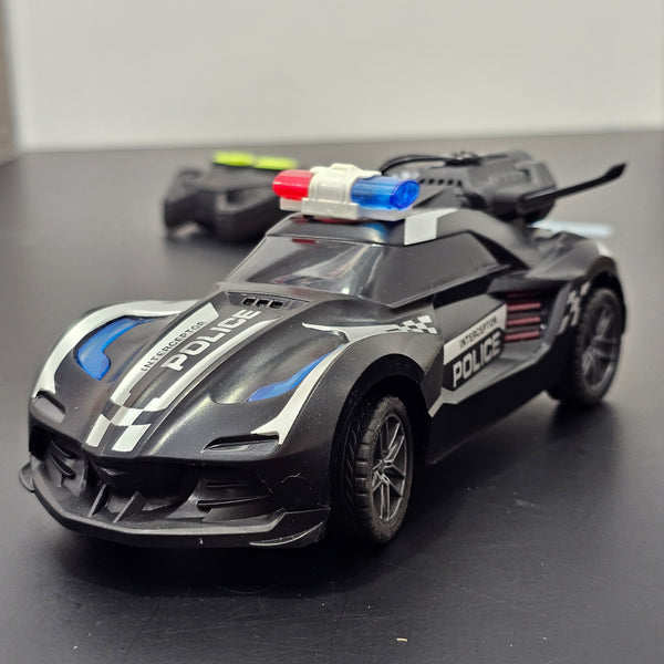 Rod Master Police Car – Cool Light & Spray Action with Remote Control | Bacha Toys