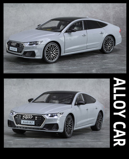 Audi A7 1:24 Scale Alloy Die-Cast Model Car – Pull-Back, Light & Sound Function