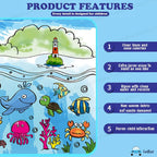 Kids’ Painting Mat with Colors – Easy Washable & Reusable | Bacha Toys