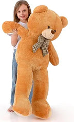 Light Brown Teddy Bear – 5 Feet Soft Plush Toy | Bacha Toys