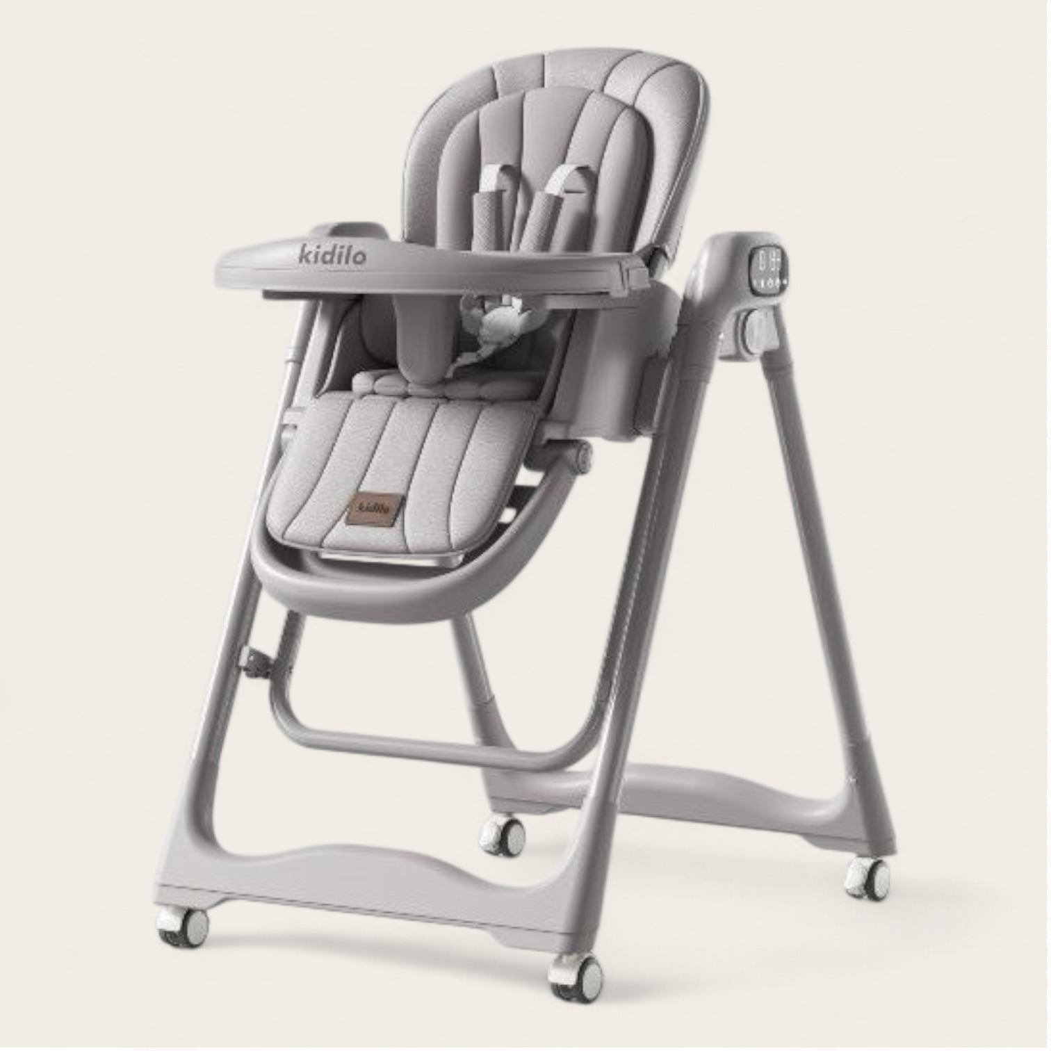 Kidilo 2-in-1 Electric Baby Swing & High Chair | Bacha Toys