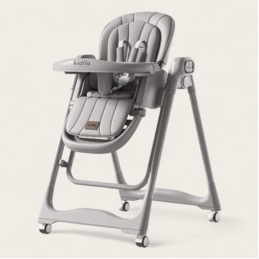 Kidilo 2-in-1 Electric Baby Swing & High Chair | Bacha Toys