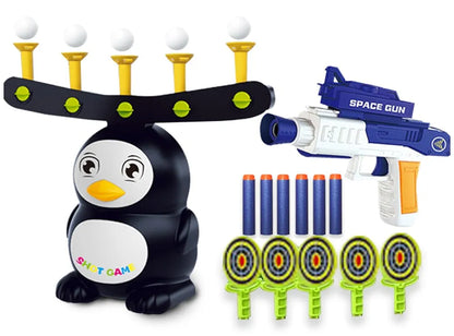 Penguin Shoot Game | 2-in-1 Activity Toy for Kids | Bacha Toys