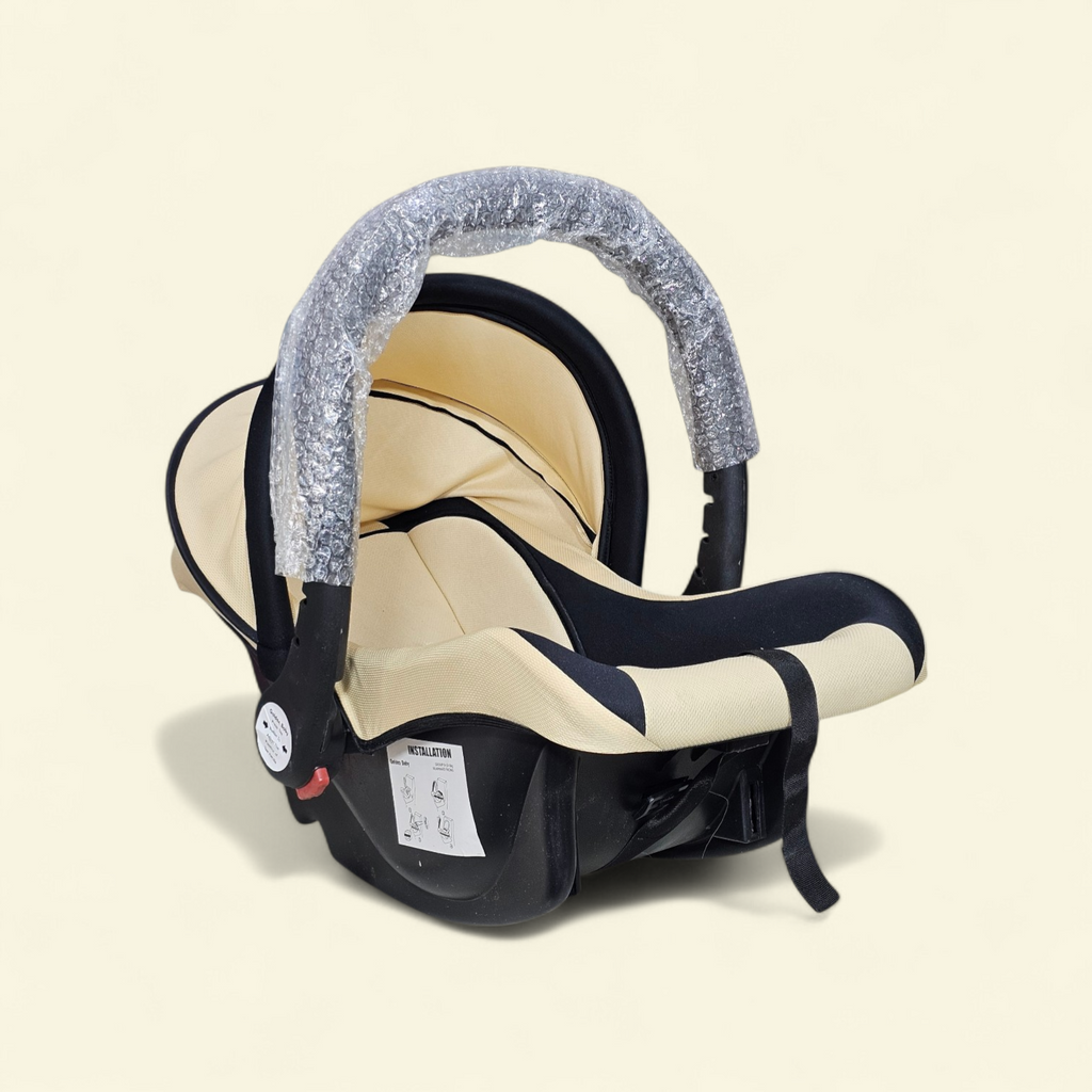 Carry Cot Car Seat – Soft Mattress & Safety Canopy | Bacha Toys