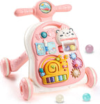 3-in-1 Baby Activity Walker with Music & Lights | Bacha Toys