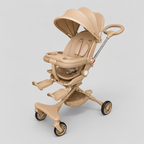 360° Rotating Baby Stroller – Reversible Seat Travel Pram