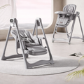 Kidilo 2-in-1 Electric Baby Swing & High Chair | Bacha Toys