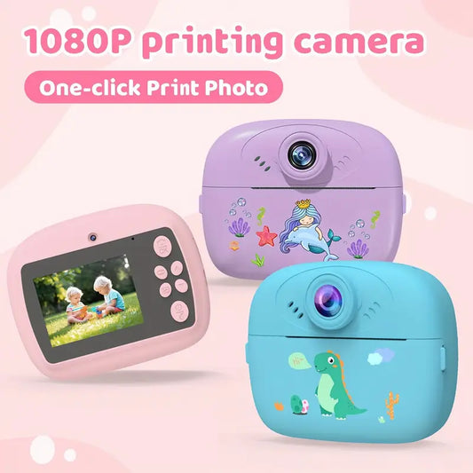 Children’s Printing Camera – 2 in 1 Photo & Print with 2.0" Screen | Bacha Toys