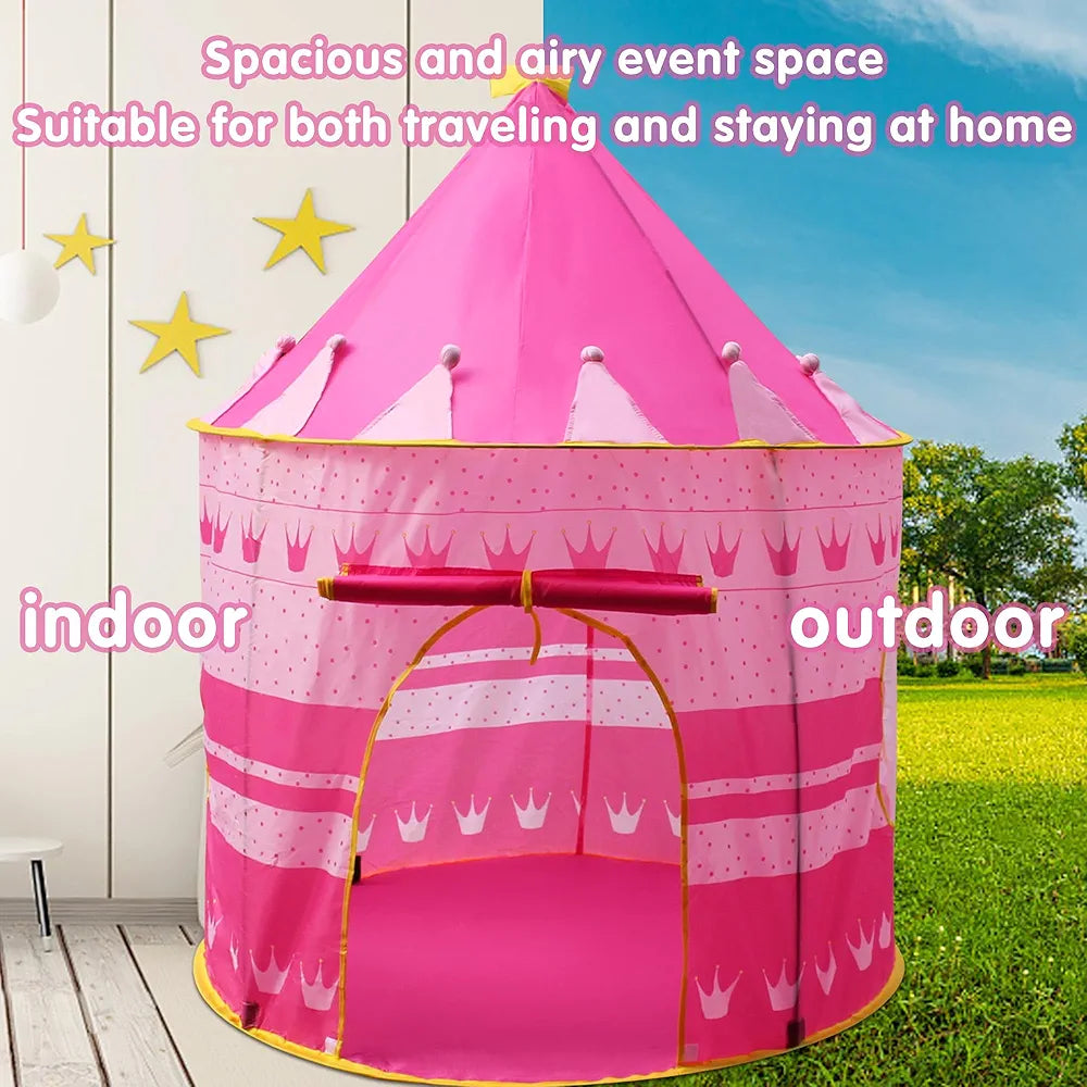Kids Play Tent House | 135cm Height | 105cm Base | Indoor & Outdoor Fun! | Bacha Toys