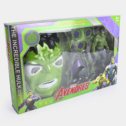 Adventures Hulk Series – Mask & Watch Set | Bacha Toys