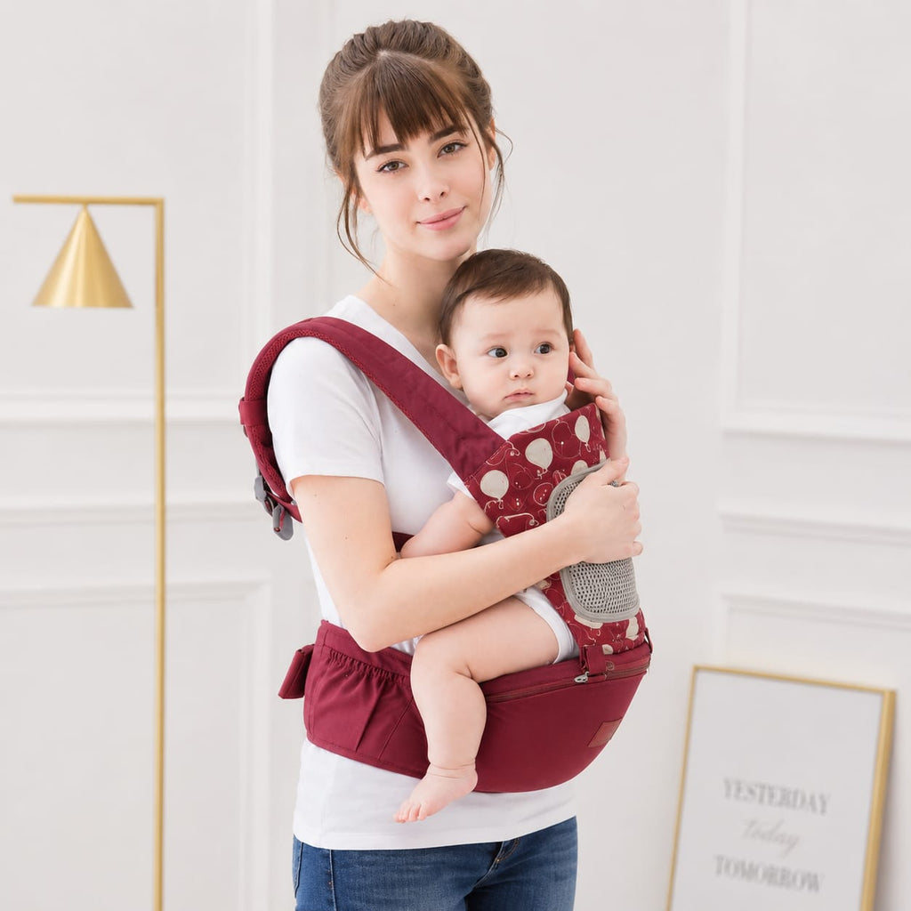 Aiebao Baby Carrier Belt – Adjustable Ergonomic Baby Hip Seat Carrier