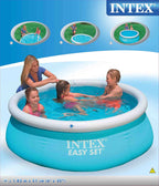 Intex 6FT Easy Set Pool – Kids Inflatable Swimming Pool (6’ x 20”) #28101
