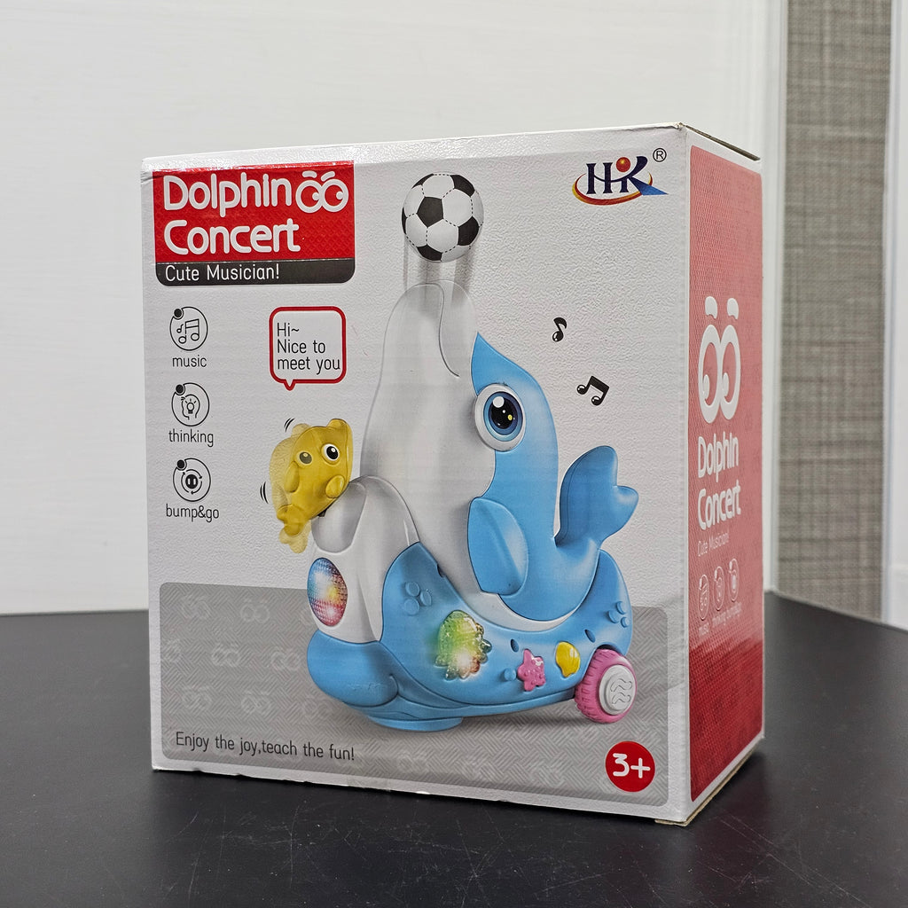 Dolphin Concert Music Toy – Lights, Sounds & Learning Fun | Bacha Toys