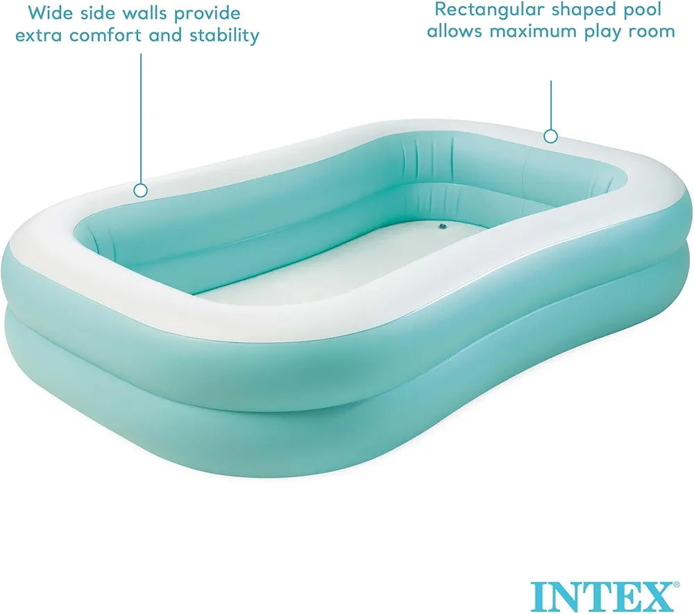 INTEX Mandarin Swim Center Family Pool – 90″ x 58″ x 18″ #57181