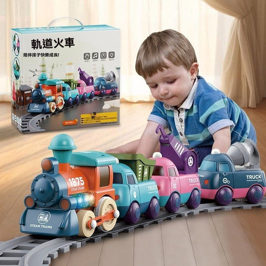 Rail Train Toy Set – Musical Educational Train with Lights | Bacha Toys