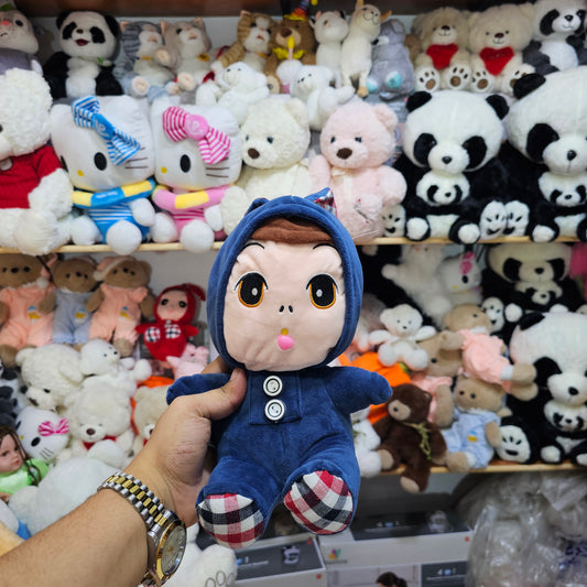 Blue Cap Doll – 25cm Soft Plush Toy | Bacha Toys