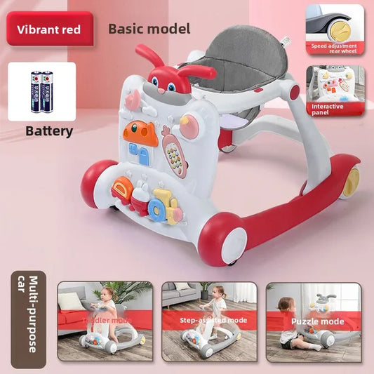 2-in-1 Baby Walker with Music & Activity – Safe Learning & Fun | Bacha Toys