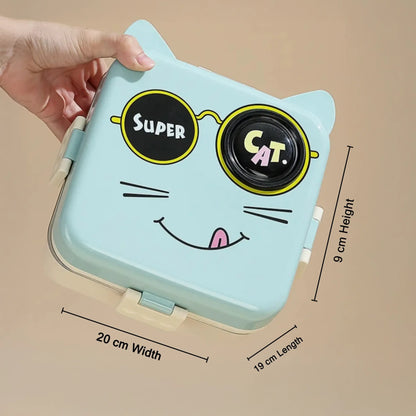 🐱 Hello Cat Lunch Box – Mealtime Made Adorable! | Bacha Toys