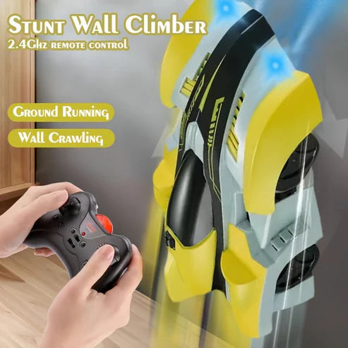 Climbing Wall Car Series R.C – LED Light Stunt Car with 2.4GHz Remote | Bacha Toys