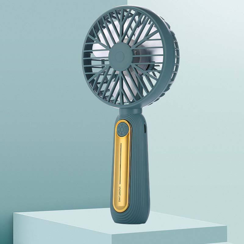 Portable Handheld Mini Fan – 3 Speed USB Rechargeable Fan