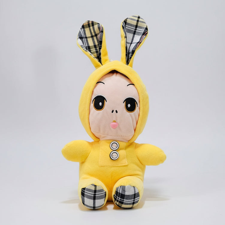 Yellow Cap Doll – 25cm Soft Plush Toy | Bacha Toys