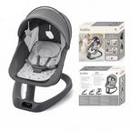 Kidilo 3-in-1 Deluxe Multi-Functional Bassinet – Electric Baby Rocker, Cradle & Bassinet