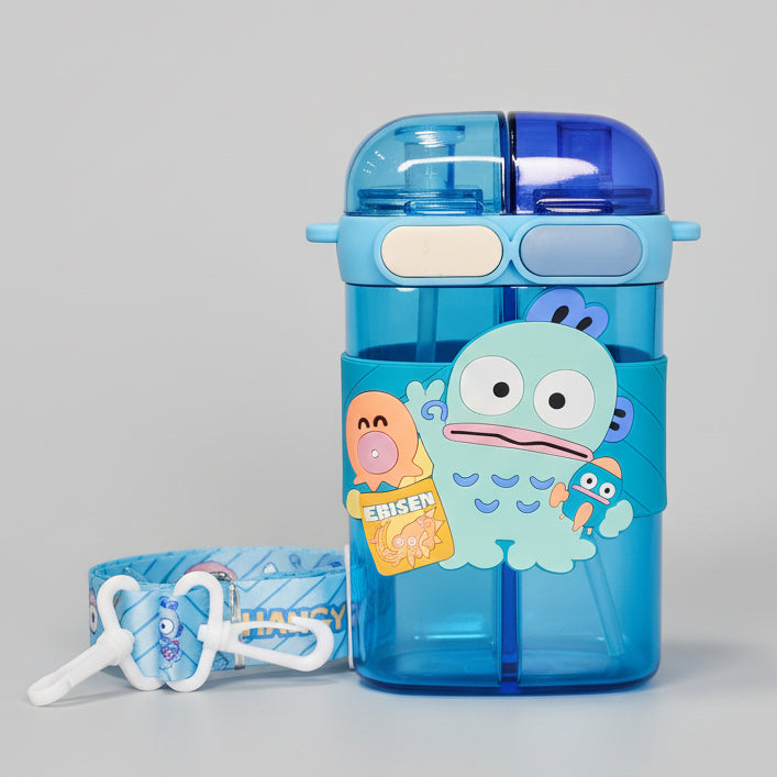 2-in-1 Kids Water Bottle 600ml – Straw & Sipper