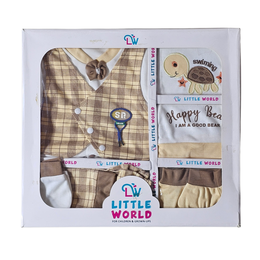 Little World Newborn Baby Gift Box Set – Complete Clothing Essentials | Bacha Toys
