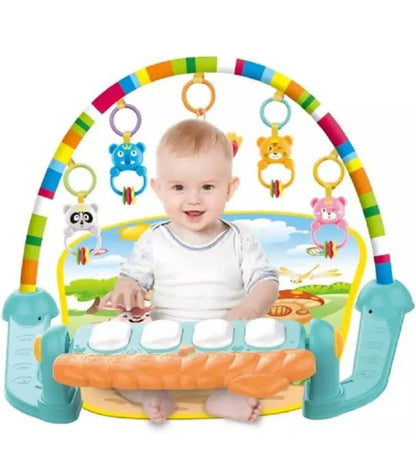 3 in 1 Piano Fitness Rack Play Gym Activity for Babies | Bacha Toys
