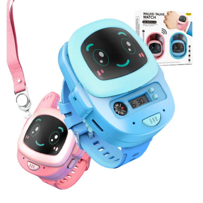 2-in-1 Walkie Talkie Watch – Kids Voice Intercom | Bacha Toys