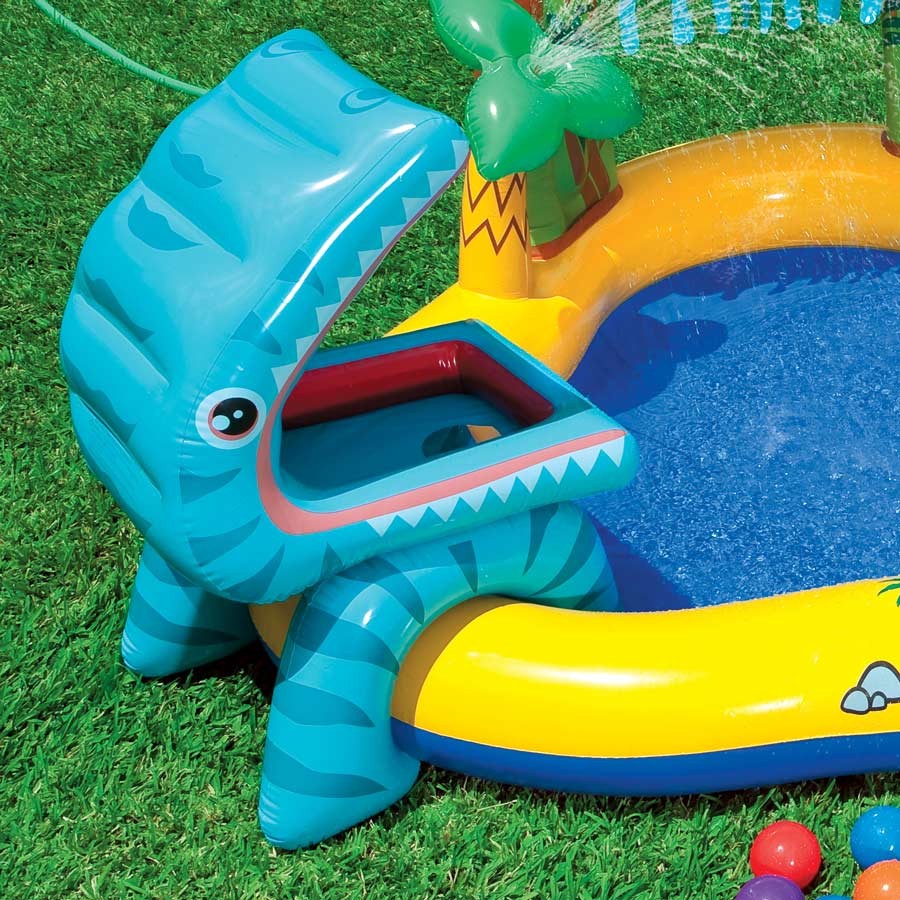 Intex Dinosaur Play Center Pool – Kids Inflatable Water Park #57444