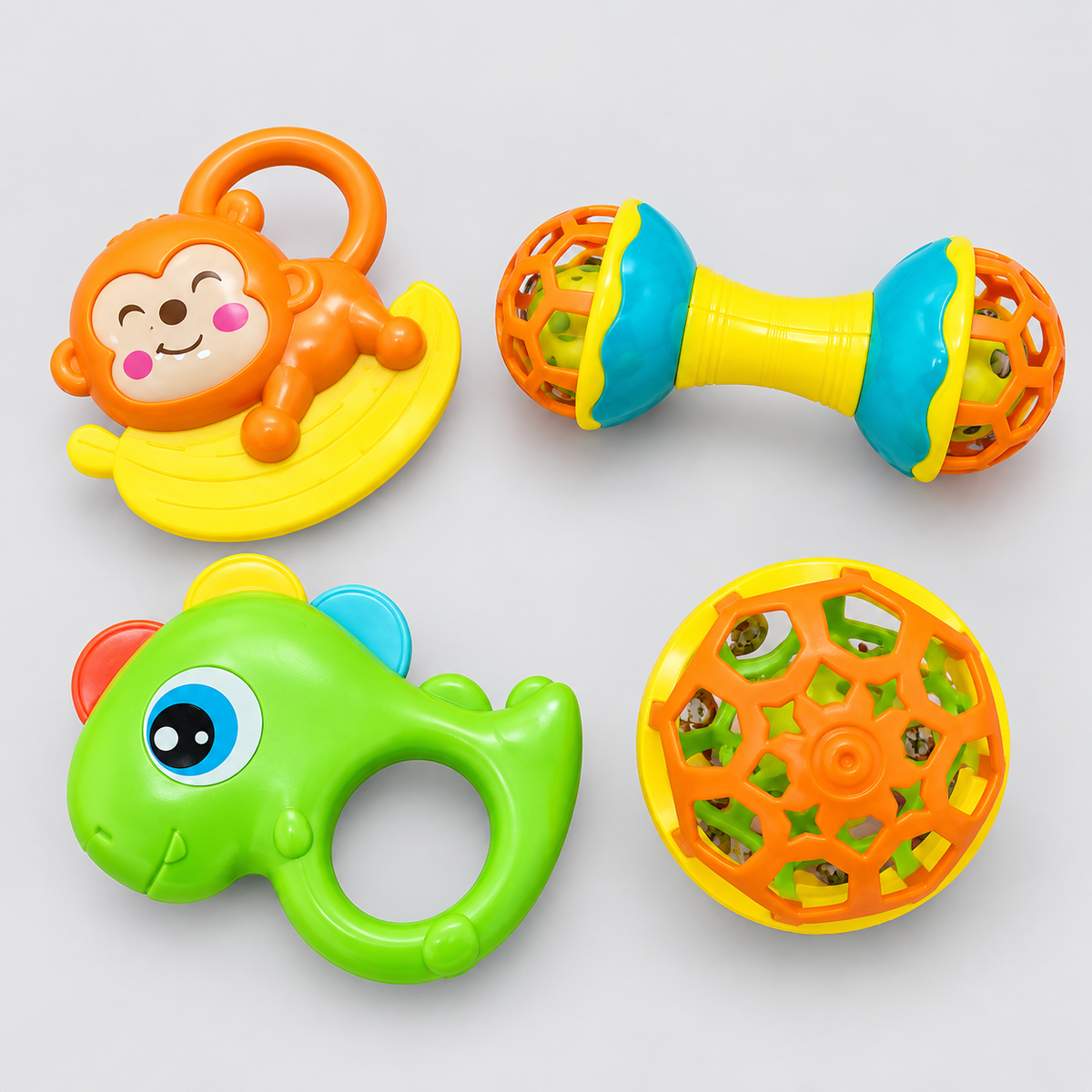 Baby Rattles & Teething Toys Set
