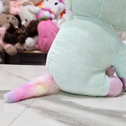 Unicorn Soft Toy – Sea Green Colour 25cm | Bacha Toys