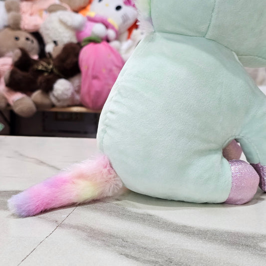 Unicorn Soft Toy – Sea Green Colour 25cm | Bacha Toys
