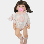 55cm Baby Silicone Doll – Lifelike Real Baby with Accessories | Bacha Toys